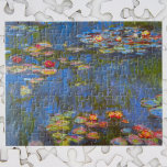 Puzzle Nénuphars par Claude Monet, Vintage Nature Art<br><div class="desc">Nénuphars by Claude Monet est une vintage impressionnisme de beaux-arts peinture nature avec des fleurs nénuphars dans un étang dans le jardin de Monet chez lui à Giverny, France. De belles fleurs flottent dans l'eau et des saules qui pleurent vertes jettent un reflet. Claude Monet aimait peindre "en plein air"...</div>