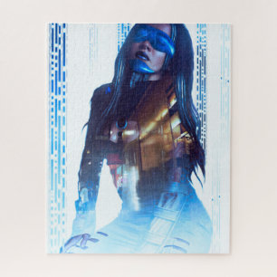 Puzzle Néo- hologramme d'androïde de Cyberpunk