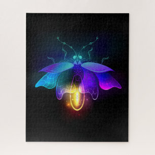 Puzzle Neon Firefly sur noir
