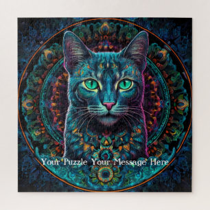 Puzzle Neon Mandala