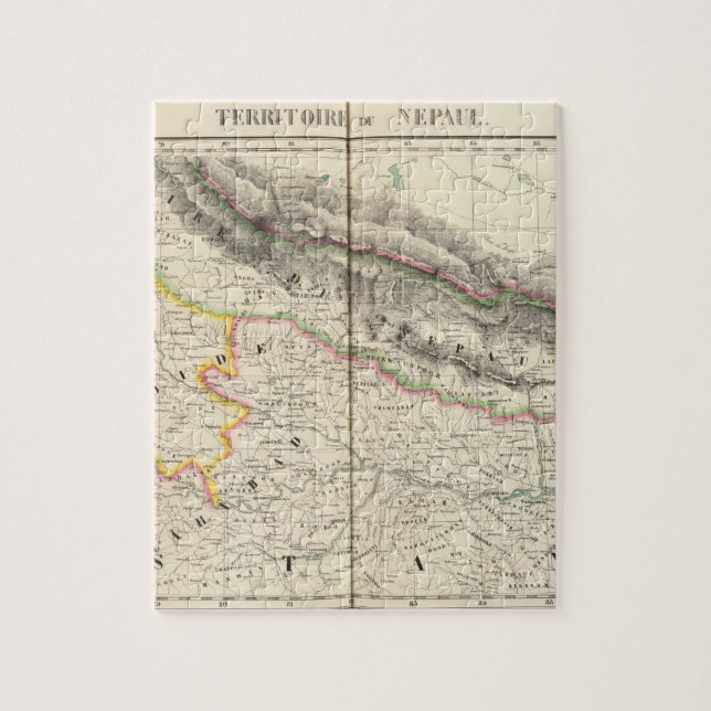 Puzzle Népal, Asie 83 (Vertical)