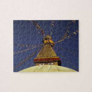 Puzzle Népal, Katmandou. Sous les drapeaux de prières, 