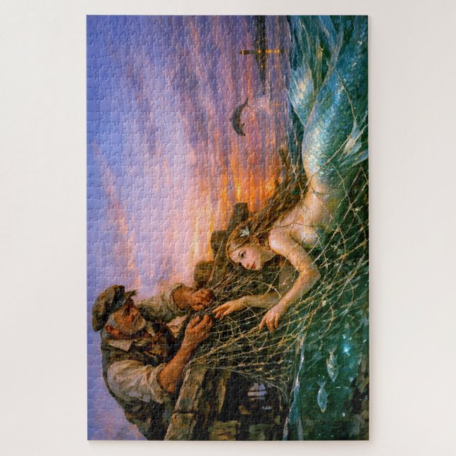Puzzle Nerithea et la Pêche Morale - Le Dilemme du Pêcheu (Vertical)