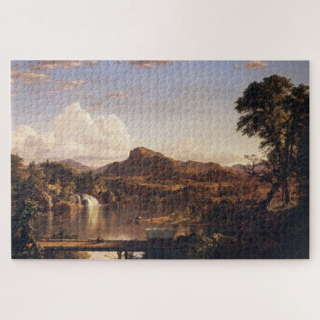 Puzzle New England Scenery Frederic Edwin Church (Horizontal)