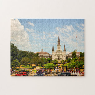 Puzzle New Orleans Jackson Square.