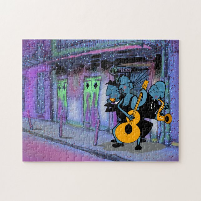 Puzzle NEW ORLEANS JAZZ BLUES by Slipperywindow (Horizontal)