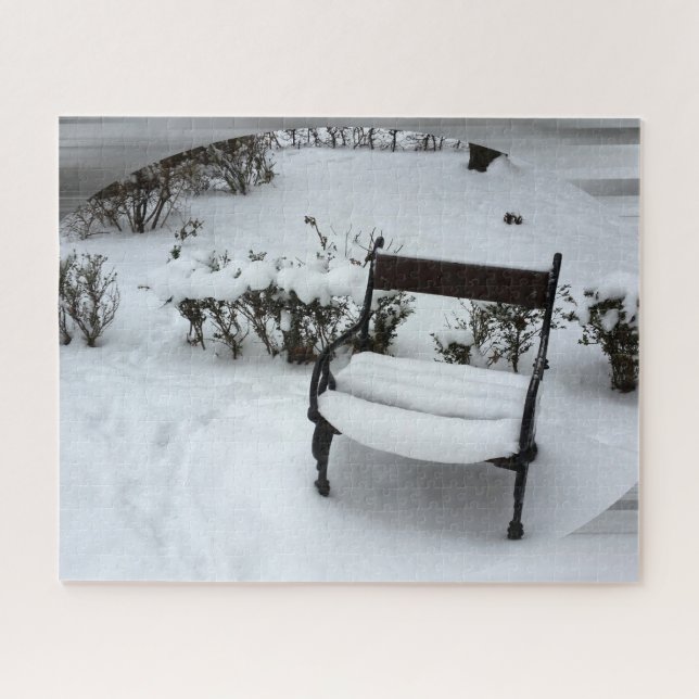 Puzzle New Snow on the armchaise (Horizontal)