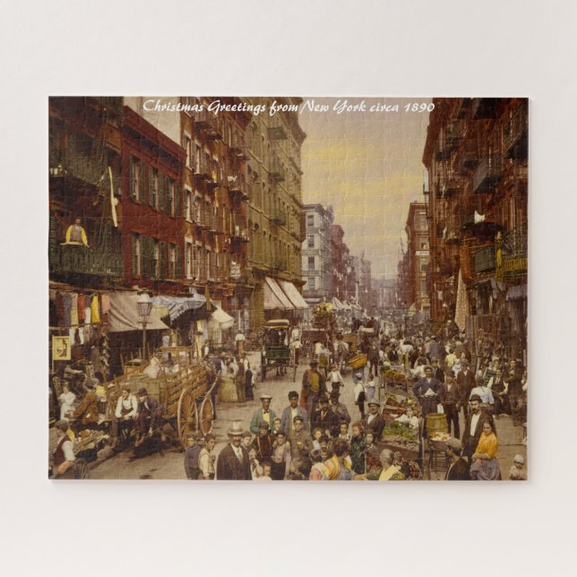 Puzzle New York- 1891.Noël (Horizontal)
