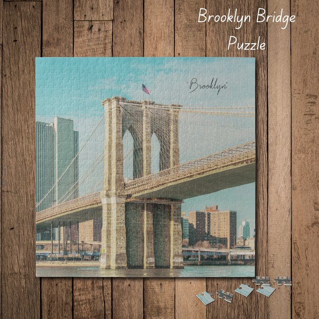 Puzzle New York Brooklyn Bridge (Brooklyn Bridge Puzzle)