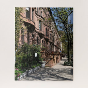 Puzzle New York Brownstones Upper West Side Building NYC
