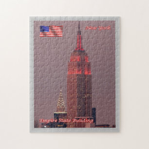 Puzzle New York City - Empire State Building - USA -