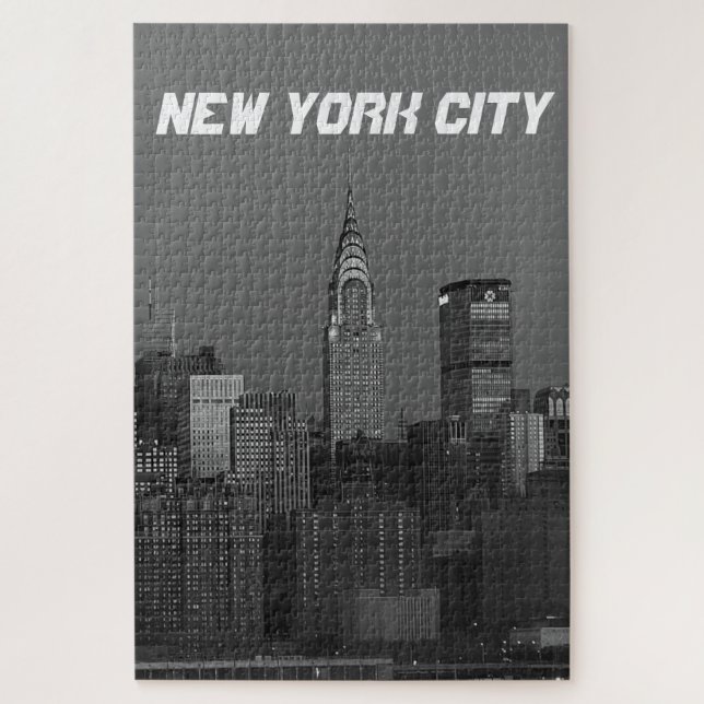 Puzzle New York City Manhattan Empire State Building (Vertical)
