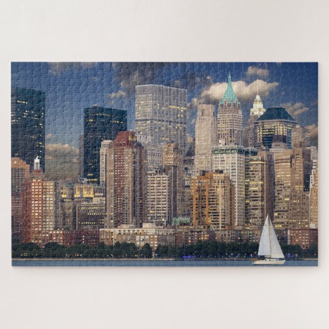 Puzzle New York City Manhatten (Horizontal)