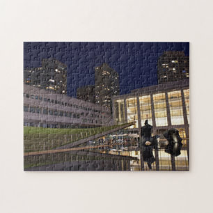 Puzzle New York City Night Lincoln Center NYC Photographi
