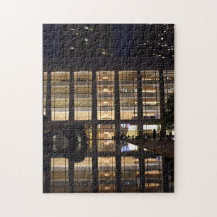Puzzle New York City Night Lincoln Center NYC Photographi