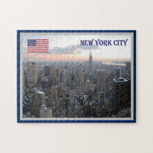 Puzzle New York City - Vue aérienne - USA -