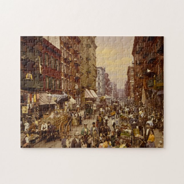 Puzzle New York- Les années ont passé vers 1891. (Horizontal)
