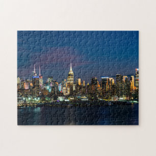 Puzzle New York Skyline à la nuit 2023