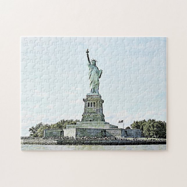 Puzzle New York - Statue de la Liberté (Horizontal)