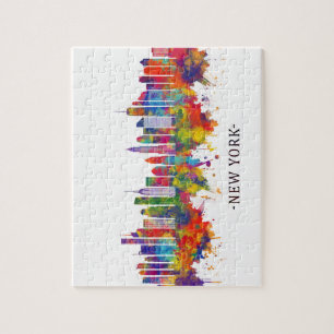 Puzzle New York USA Skyline