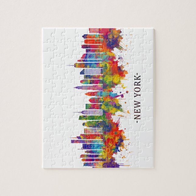 Puzzle New York USA Skyline (Vertical)