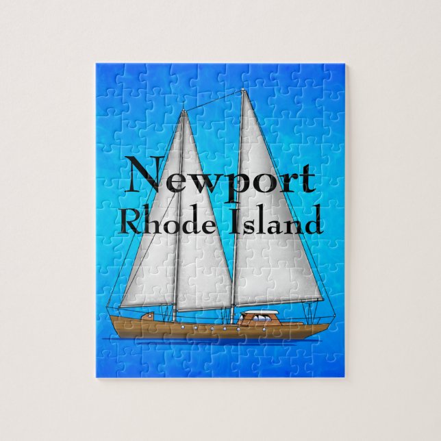 Puzzle Newport Île de Rhode (Vertical)