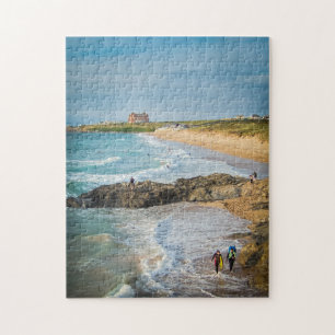 Puzzle Newquay Fistral Beach au coucher du soleil