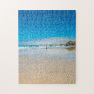 Puzzle Newquay sur la côte nord de Cornouailles. Angleter