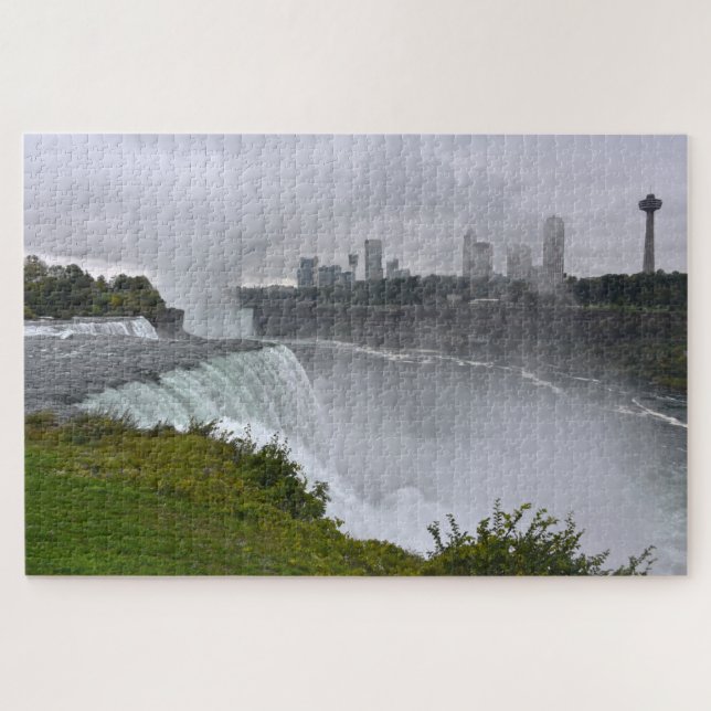 Puzzle Niagara Falls in the Mist, New York (Horizontal)