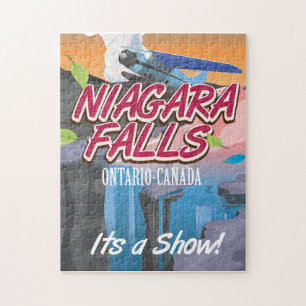 Puzzle Niagara Falls Ontario Affiche de voyage du Canada
