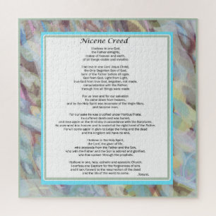 Puzzle Nicene Creed Déclaration chrétienne de foi