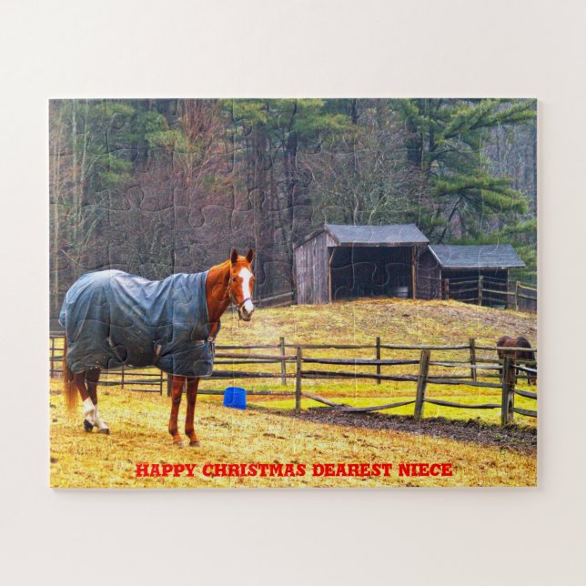 Puzzle Nièce de Noël (Horizontal)