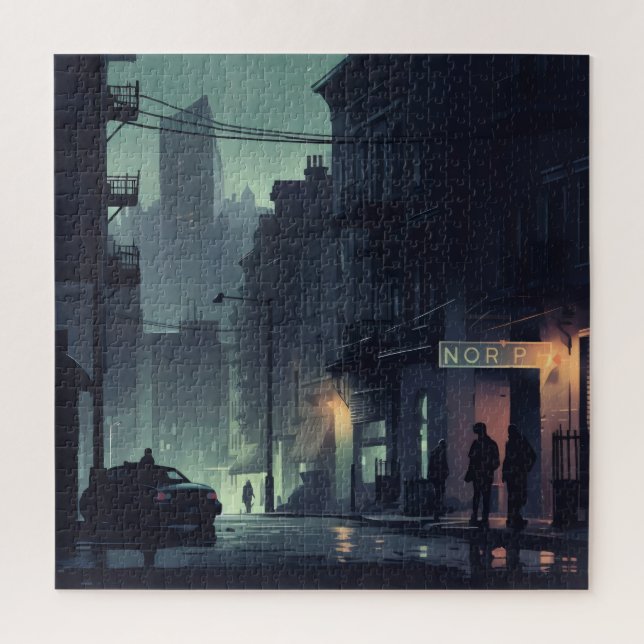 Puzzle Night City Noir (Vertical)
