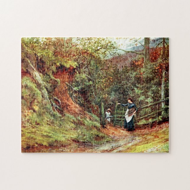 Puzzle Night-jar Lane Witley par Helen Allingham (Horizontal)