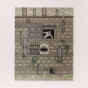 Puzzle Nightmare Factory Weird Horror Art