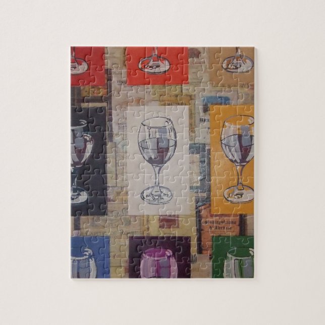 Puzzle n'importe qui pour un verre (Vertical)