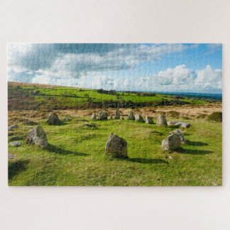 Puzzle Nine Maiden's Stone Circle Dartmoor