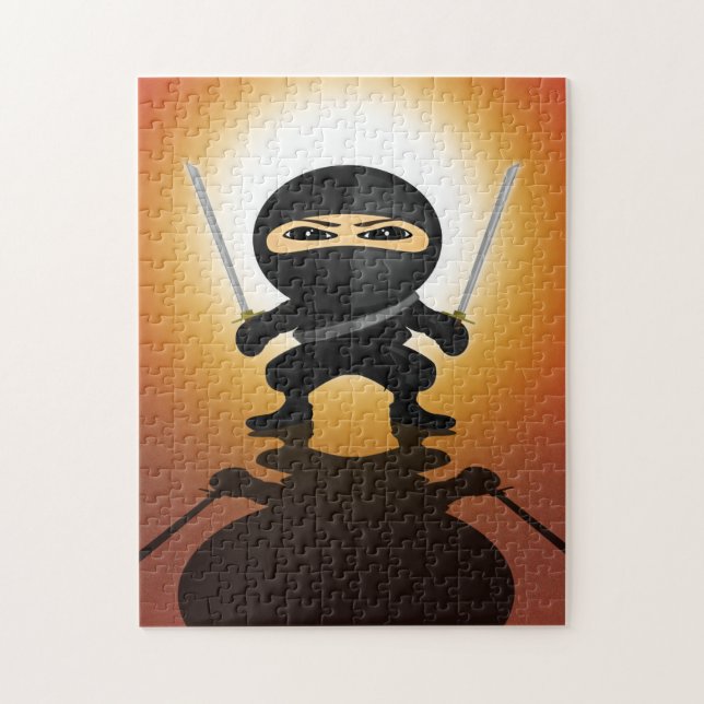 Puzzle Ninja Boy (Vertical)