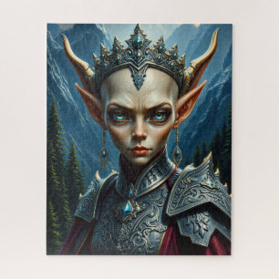 Puzzle Nivalis Mountain Reine des elfes Dark Fantasy