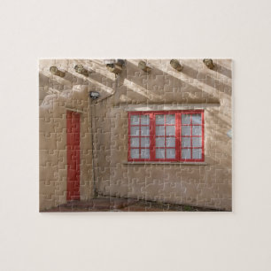 Puzzle NM, Nouveau-Mexique, Père Noël Fe, Canyon Road, 