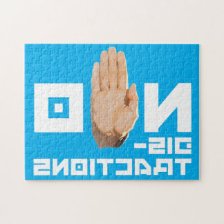 Puzzle NO Distractions ! cool lisible par un miroir