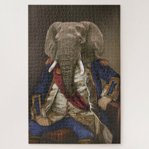 Puzzle Noble Beasts - Dandy Elephant Poster