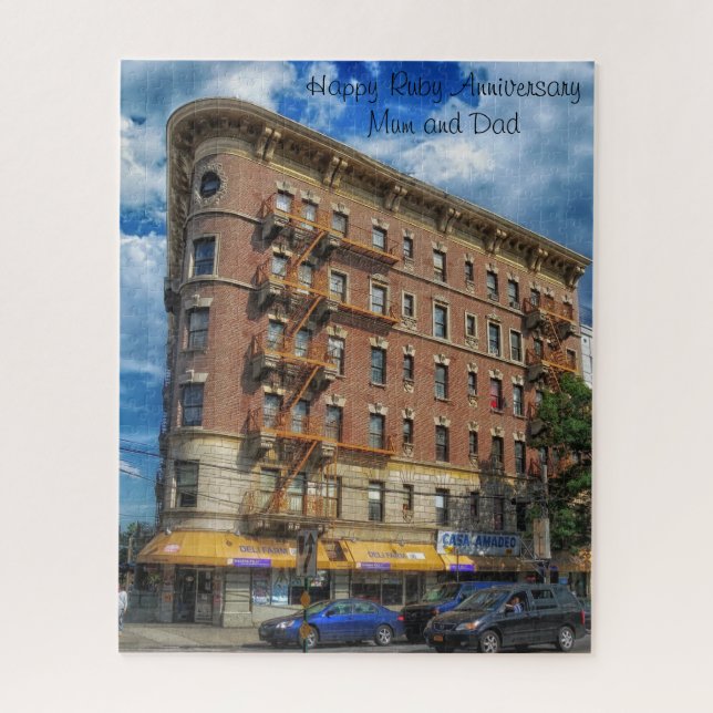 Puzzle Noces de rubis. (Vertical)