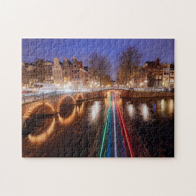 Puzzle Noël à Amsterdam (Horizontal)