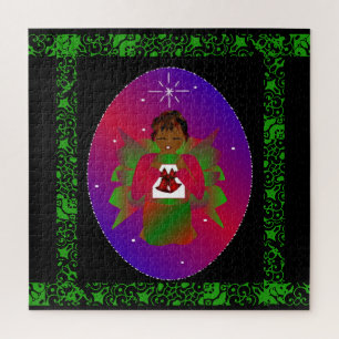 Puzzle Noël Angel bébé garçon-Joie au monde graphique