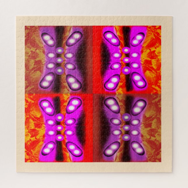 Puzzle Noël art de gemmes (Vertical)