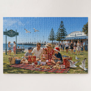 Puzzle Noël australien Port Arlington Melbourne