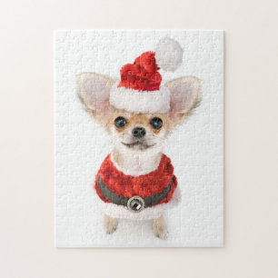 Puzzle Noël Chihuahua