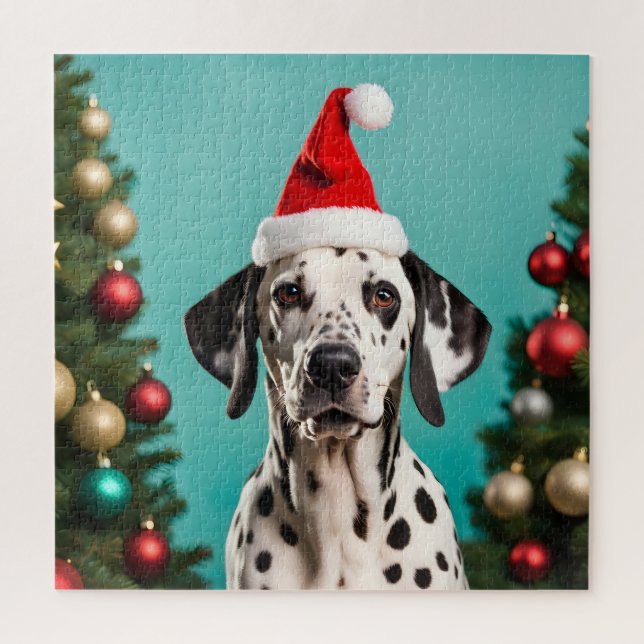 Puzzle Noël dalmate (Vertical)