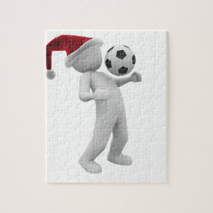 Puzzle noël de football